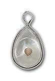 Sterling Silver Mustard Seed Pendant with Sterling Silver Lite Curb Chain 18 inch