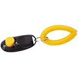 Dog Click Clicker Training Trainer Black