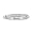 1/8ct Mens and Womens Diamond Wedding Band in Sterling Silver