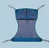 AliMed Full Body Mesh Seat Commode Sling, Large