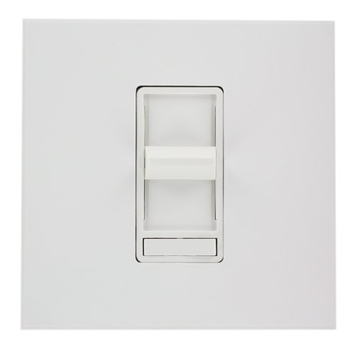 Leviton 81527-W 15-Amp, Single-Pole, Renoir Full Range Preset Electro-Mechanical, Fan Speed Control, Wide Fin, White