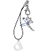 Solar Blue GEM FAIRY Cell Phone Charm