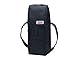 PackIt Freezable Wine Cooler Bag with Zip Closure, Black