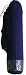 Silver cotton yoga mat bags- DARK BLUE