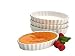 BonJour 4-Ounce Oval Creme Brulee Ramekins, Set of 4