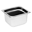 Excellante Sixth Size 4-Inch Deep 24 Gauge Anti Jam Pans