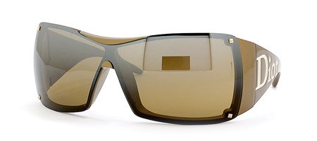 Authentic Christian Dior Sunglasses OVERSHINE 2 BROWN MIR GRAD BEIGE N6SKB