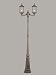 67906 - Two-Light Post Lantern