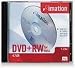 Electronics : Imation 19008 DVD+RW Discs 120min/4.7GB x4 Speed [10 Discs Jewel Cased]