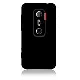 Amzer AMZ91139 Soft Gel TPU Gloss Skin Case for HTC EVO 3D - Black - 1 Pack ....