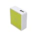 PLANEX 急速充電 1ポートUSB ACアダプタ (iPod,iPhone 3G/3GS/4,Xperia,iPad,ウォークマン 海外対応 1A) アップルグリーン PL-UCHG03-SAG