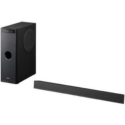 FHome Theater & Audio — Sony HTCT100 Sound Bar with Subwoofer - Black