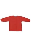 Long Sleeve Artist Smock Red