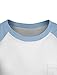 RubyK Womens Lightweight Round Neck 3/4 Sleeve Raglan Baseball T Shirt