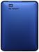 WD My Passport externe Festplatte 1TB (6,4 cm (2,5 Zoll), USB 3.0) blau