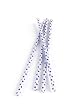 Kikkerland Biodegradable Paper Straws, Blue Polka Dots, Box of 144