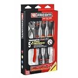 Coffret 5 tournevis + 1 pince multiprise AS5.170PG