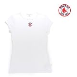 Boston Red Sox MLB Signature Tee Womens Top (White)