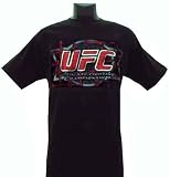 UFC 'Red Splatter Logo' Mens T-shirt