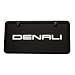 Denali Black License Plate Tag and Black Frame High-End