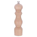 MIU 12-Inch Beechwood Peppermill with Stainless-Steel Gear