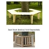 Tree bench-24" (white cedar) (24" center opening)