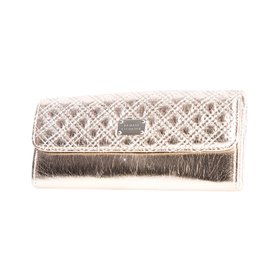 Armani Exchange Quilted Patent Logo Wallet