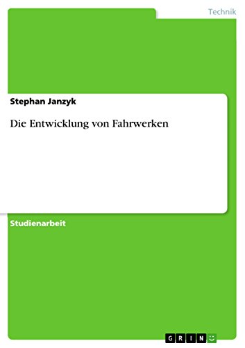 Die Entwicklung von Fahrwerken (German Edition)