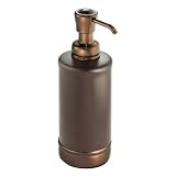 InterDesign York Metal Soap Pump, Bronze