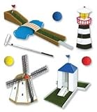 JOLEE'S BOUTIQUE THEMED ORNATE STICKERS-MINIATURE GOLF