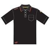 Puma - Puma Ferrari Black Pocket Polos