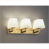 IMAGE OF Robert Abbey Doughnut Brass Finish Triple Wall Sconce