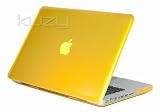 31Di8xovdZL. SL160  Kuzy   YELLOW Crystal Hard Case Cover See Thru Satin for NEW Macbook PRO 13.3 (A1278) Aluminum Unibody.