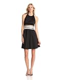 31DiC7CBHWL. SL160  Calvin Klein Womens Solid Halter Dress With Pockets