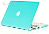 Kuzyฎ - Tiffany Hot Blue 13inch Rubberized Satin Hard Case Cover for NEW Macbook PRO 13.3" (A1278 with or without Thunderb...