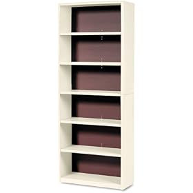 Safco 6-Shelf ValueMate� Economy Bookcase Tropic Sand by Safco