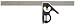 Empire Level E280M 16-Inch Heavy Duty Professional Combination Square With Etched Stainless Steel Blade, Metric Graduations and True Blue Vial