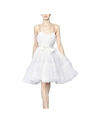  Belted  Polyester/Silk Sleeveless  Ball Gown Party Dress  With Ruffles