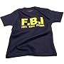 F.B.I (Farts Burps Insomnia) Funny Baby T-shirt, navy, 0-6 months