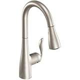 Moen 7594SRS Arbor One-Handle High Arc Pulldown Kitchen Faucet Featuring Reflex, Spot Resist Stainless