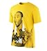 Nike Men's Dri-Fit Behing The Mic Kobe Basketball Shirt Yellow 372850-703