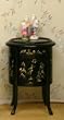 Miniature Artisan Handpainted Chinoise Ladies Nightstand