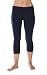 Beyond Yoga Supplex Gathered Legging (True Navy, Small)
