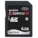 SanDisk 4 GB Extreme III SDHC Card (SDSDRX3-4096-A21, Retail Package)