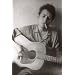 Bob Dylan Cigarette and Guitar Music Poster Print