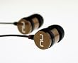 Nuforce NE-700M (Smoky Bronze) Titanium Coated In-ear Headphones with Inline Microphone