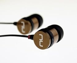 Nuforce NE-700M (Smoky Bronze) Titanium Coated In-ear Headphones with Inline Microphone