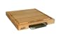 John Boos Newton Prep Master Reversible 18-Inch Square Cutting Board with Graduated Juice Groove and Pan