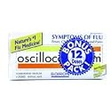 Boiron Value Pack! Oscillococcinum Natural Flu Relief, Twin Pack 12 ea