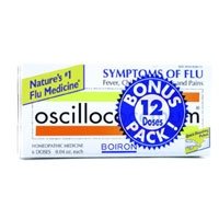 Boiron Value Pack! Oscillococcinum Natural Flu Relief, Twin Pack 12 ea
